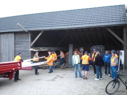 2011 Fahnen setzen