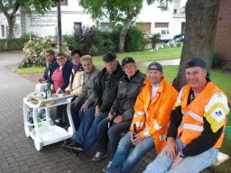 2011 Fahnen setzen
