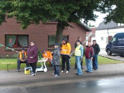 2011 Fahnen setzen