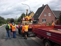 2011 Fahnen setzen